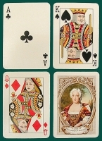 Игральные карты "Fernando VI и Maria Braganza", 53 листа Двойная колода Fournier, S A , Испания, 1953 год артикул 6759b.